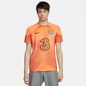 Nike Chelsea FC 2022/23 Stadium Goalkeeper  voetbalshirt met Dri-FIT voor heren - Oranje