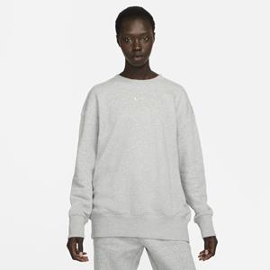 Nike Sportswear Phoenix Fleece Oversized sweatshirt met ronde hals voor dames - Grijs