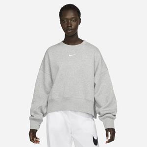 Nike Sportswear Phoenix Fleece Extra oversized sweatshirt met ronde hals voor dames - Grijs