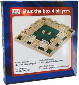 HOT Games Shut the Box - 4 persoons