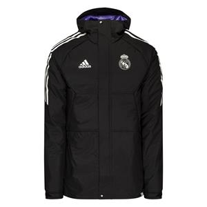 adidas Real Madrid Jacke - Schwarz/Weiß