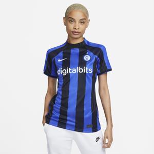 Nike Inter Milan 2022/23 Stadium Thuis  voetbalshirt met Dri-FIT voor dames - Blauw