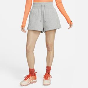 Nike Sportswear Phoenix Fleece Damesshorts met hoge taille - Grijs