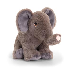 Keel Toys Pluche knuffel dier olifant 18 cm -