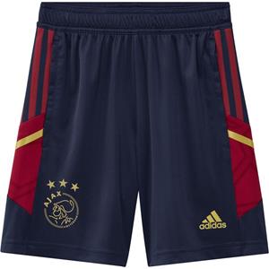 Adidas Ajax Trainingsshorts Condivo 22 - Blauw/Rood Kinderen