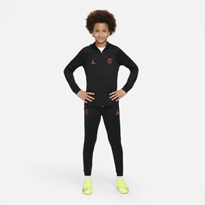 Nike Paris Saint-Germain Strike  Dri-FIT knit voetbaltrainingspak voor kids - Zwart