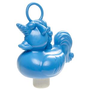 LG Imports Blauw eenhoorn badeendje badspeelgoed 12 cm -