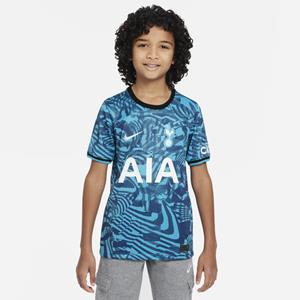 Nike Tottenham Hotspur 2022/23 Stadium Derde  Dri-FIT voetbalshirt voor kids - Blauw