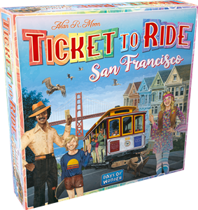 Asmodee Ticket to Ride - San Francisco Board Game