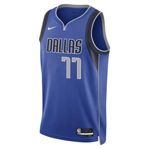 Nike Dallas Mavericks Icon Edition 2022/23 Swingman  NBA-jersey met Dri-FIT - Blauw