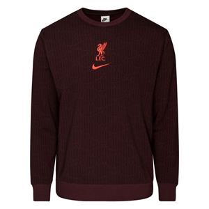Nike Liverpool Sweatshirt NSW Club Crew - Bordeaux/Donkerrood