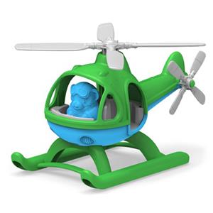 Green Toys Helikopter - Grüne Oberseite