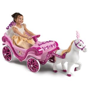 Huffy Disney Princess Kutsche 6V, Pink