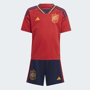 Adidas Spanje Thuisshirt WK 2022 Mini-Kit Kinderen