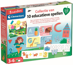 Clementoni Education -  10 Educatieve Spellen