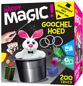 Happy Magic 200 Trucs - Hoed Black Version