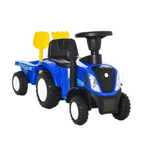 Zenzee Tractor oopwagen oopauto et Aanhanger - Buitenspeelgoed - 91 Cm X 29 Cm X 44 Cm