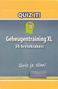 schoolsupportspellen QUIZ IT Geheugentraining XL (breinkrakers)