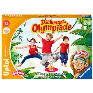 Ravensburger tiptoi ACTIVE Dschungel-Olympiade, Brettspiel