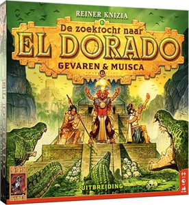 999 Games De Zoektocht naar El Dorado - Gevaren & Muisca Uitbreiding