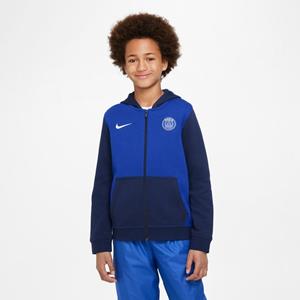 Nike Paris Saint-Germain Hoodie NSW Club FZ - Blauw/Navy/Wit Kinderen