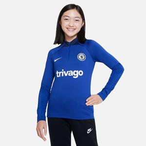 Nike Chelsea Trainingsshirt Dri-FIT Strike Drill - Blauw/Navy/Wit Kinderen