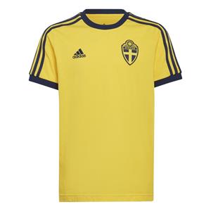 adidas Schweden T-Shirt 3-Stripes - Gelb/Blau Kinder