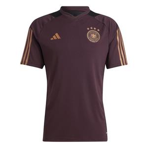 Adidas Duitsland Trainingsshirt Tiro 23 2022/23 - Bordeaux/Goud