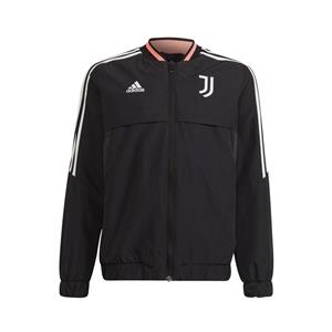 Adidas Juventus Jas Anthem Condivo 22 - Zwart/Wit Kinderen