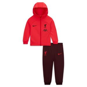 Nike Liverpool Trainingspak Dri-FIT Strike - Donkerrood/Bordeaux Kinderen