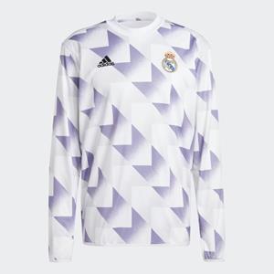 Adidas Real Madrid Trainingsshirt Pre Match - Wit/Paars