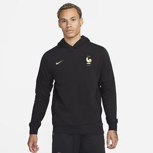 Nike FFF Voetbalhoodie van sweatstof voor heren - Zwart