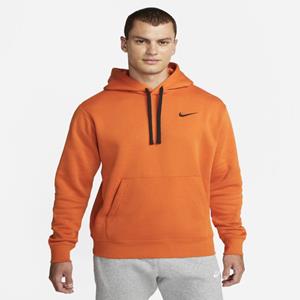 Nike Nederland Club Fleece Hoodie voor heren - Oranje