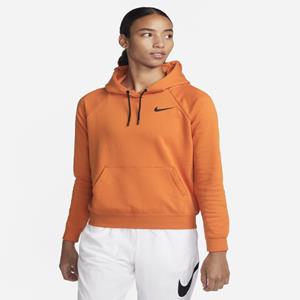 Nike Nederland Essential Fleecehoodie voor dames - Oranje