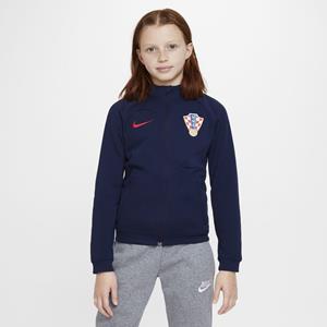Nike Kroatië Academy Pro  voetbaljack voor kids - Blauw