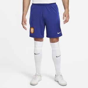 Nike Nederland Strike  Dri-FIT knit voetbalshorts voor heren - Blauw