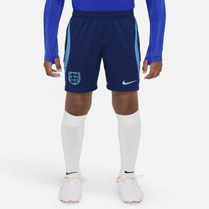 Nike Engeland Strike  Dri-FIT knit voetbalshorts voor kids - Blauw