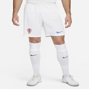Nike Kroatië 2022/23 Stadium Thuis  Dri-FIT voetbalshorts voor heren - Wit