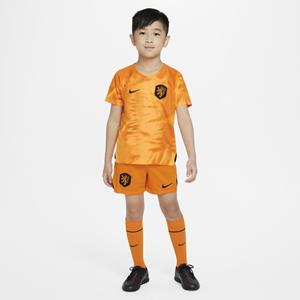 Nike Nederland 2022/23 Thuis  Voetbaltenue voor kleuters - Oranje