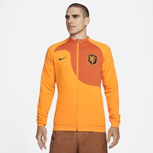 NIKE Niederlande Academy Pro Knit Fußballjacke Herren orange