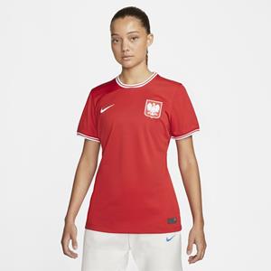 Nike Polen 2022/23 Stadium Uit  Dri-FIT voetbalshirt voor dames - Rood