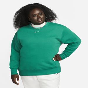 Nike Sportswear Phoenix Fleece Oversized sweatshirt met ronde hals voor dames - Groen