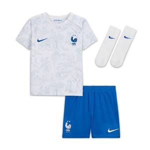 Nike Frankrijk Uitshirt WK 2022 Baby-Kit Kinderen