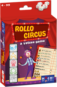 Asmodee Rollo Yatzee - Circus Dice Game