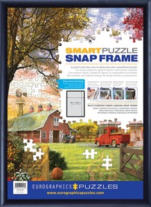 Eurographics 8955-0113 - Smart Puzzle, Snap Frame, Puzzle-Rahmen, 68x48 cm, Alu, schwarz