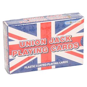 Trendoz Speelkaarten Geplastificeerd Union Jack 9 X 6 Cm - Kaartspel
