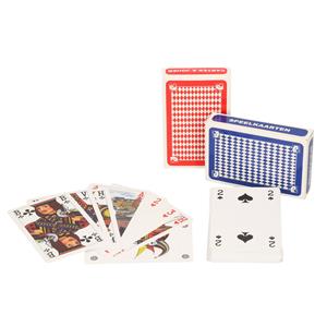 Clown Games Set Van 4x  Speelkaarten Rood En Blauw/kartonnen Kaarten - Kaartspel