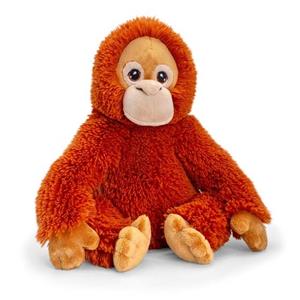 Keel Toys Kinder knuffels Orang Oetan aap van 25 cm -