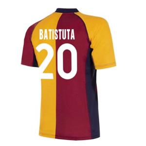 Sportus.nl AS Roma Retro Voetbalshirt 2001-2002 + Batistuta 20