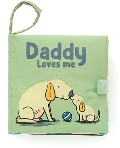 Jellycat Daddy Loves Me Book - 15x15cm